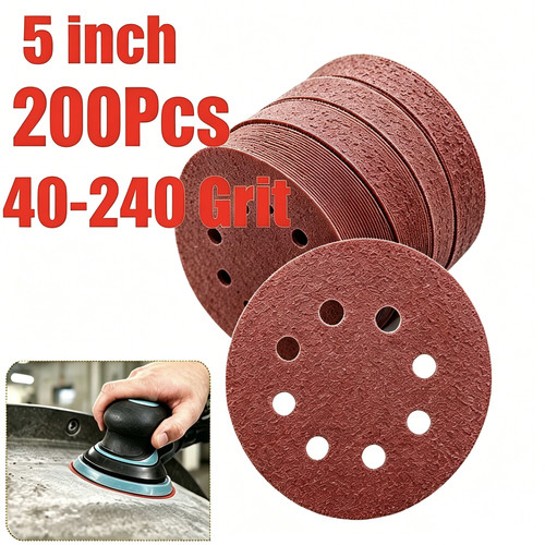 200pcs sander paper 5inch - sander,